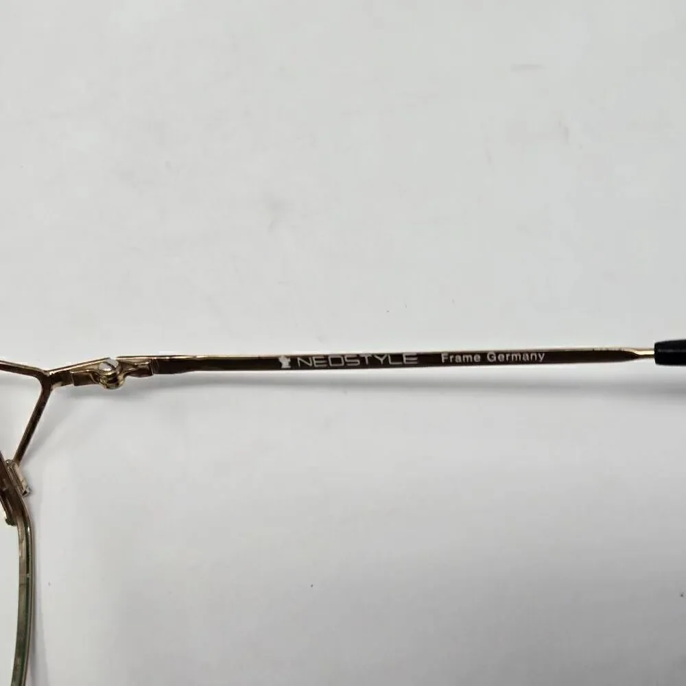 NEOSTYLE SOCIETY 435 GERMANY GOLD GREEN TORTOISE OS EYEGLASS FRAMES 135 58 14
